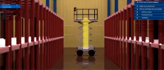 Video - Plataformas elevadoras tipo tijera: funcionamiento, usos y seguridad.