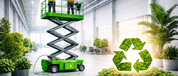 Plataformas elevadoras eléctricas y su impacto ambiental