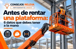6 datos que debes tener antes de rentar una plataforma elevadora..